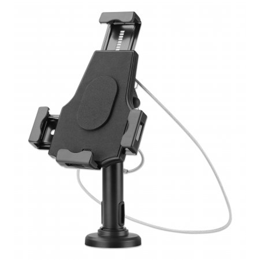 Lockable Desk Stand and Wall Mount Holder for Tablet and iPad