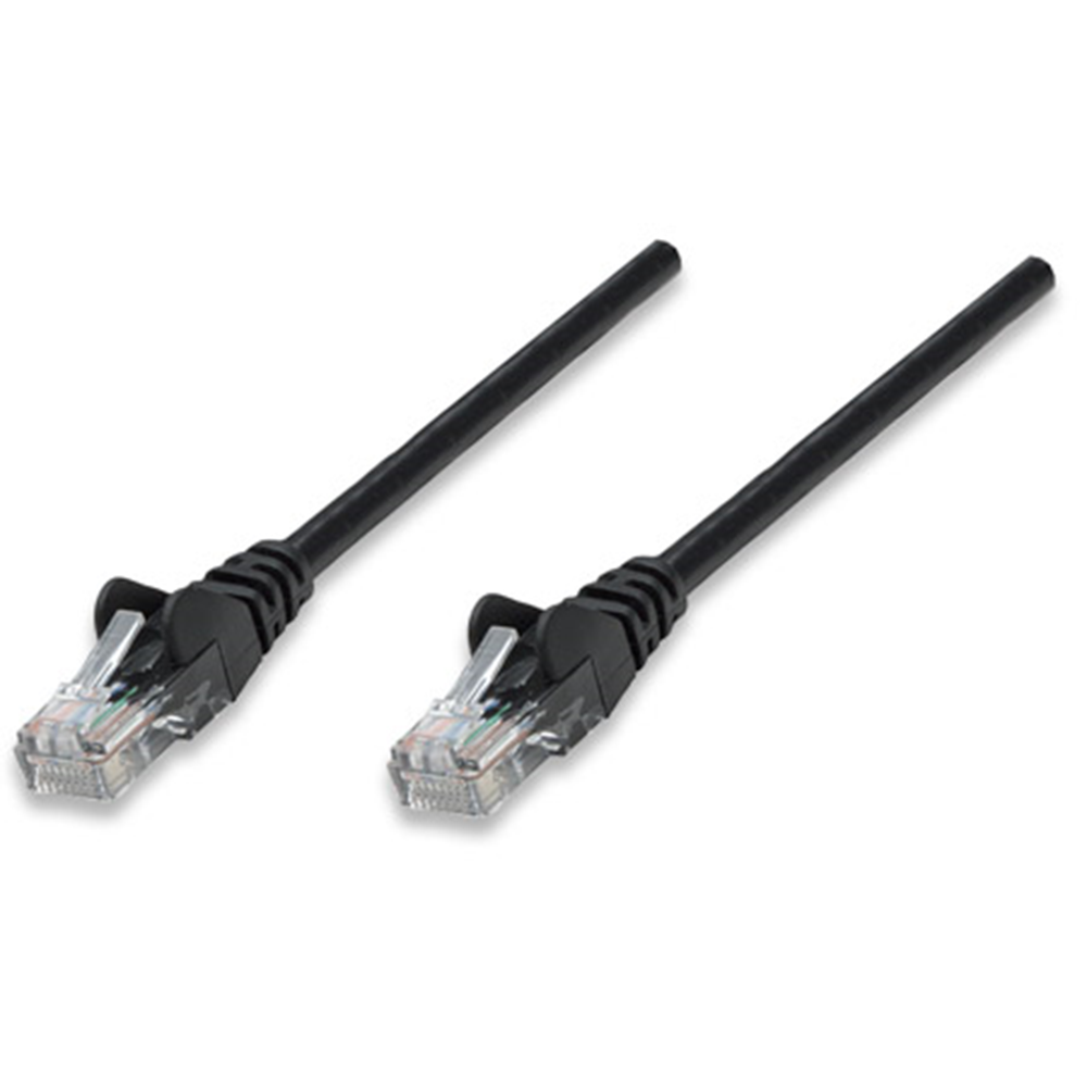 Network Cable, Cat5e, UTP Black, 10.0 m