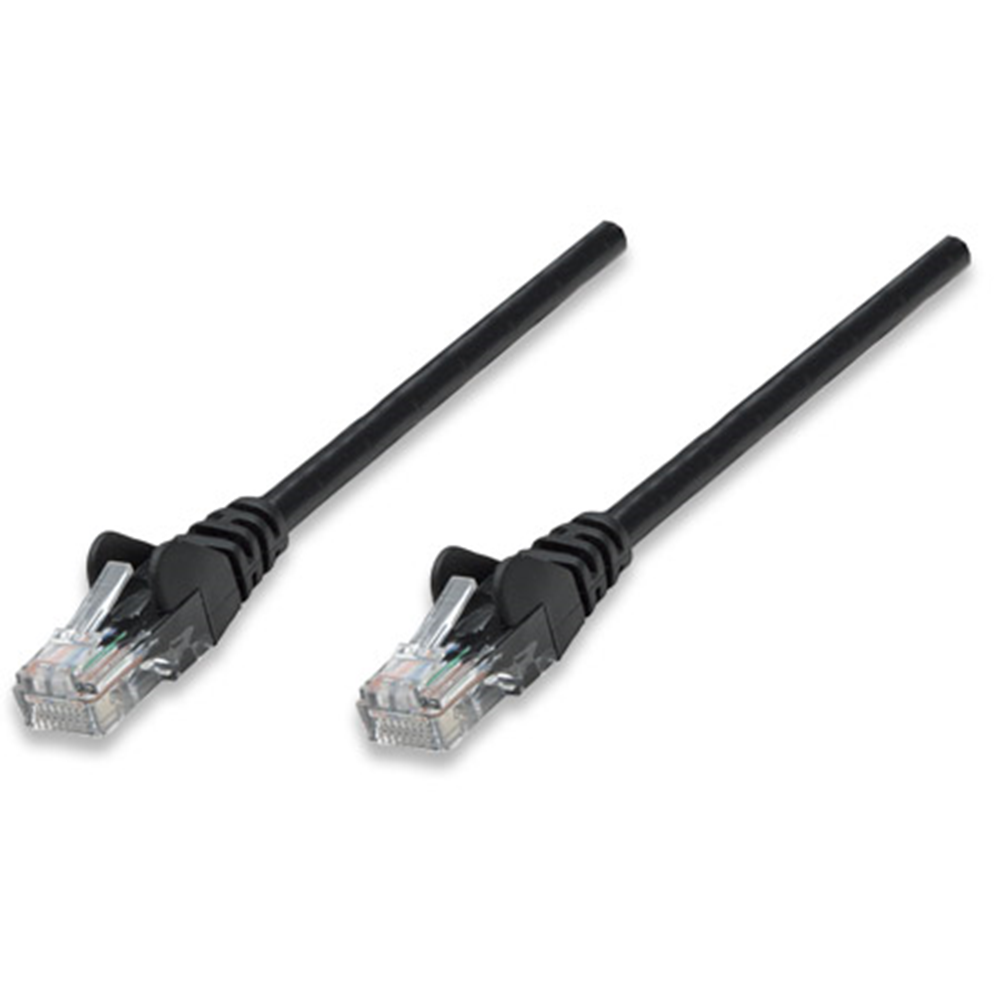 Network Cable, Cat5e, UTP Black, 5.0 m