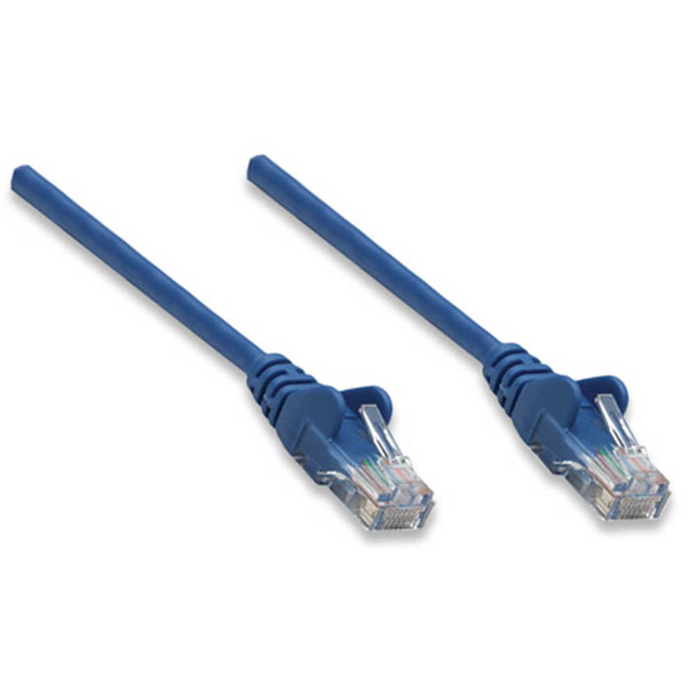 Network Cable, Cat5e, UTP Blue, 10.0 m