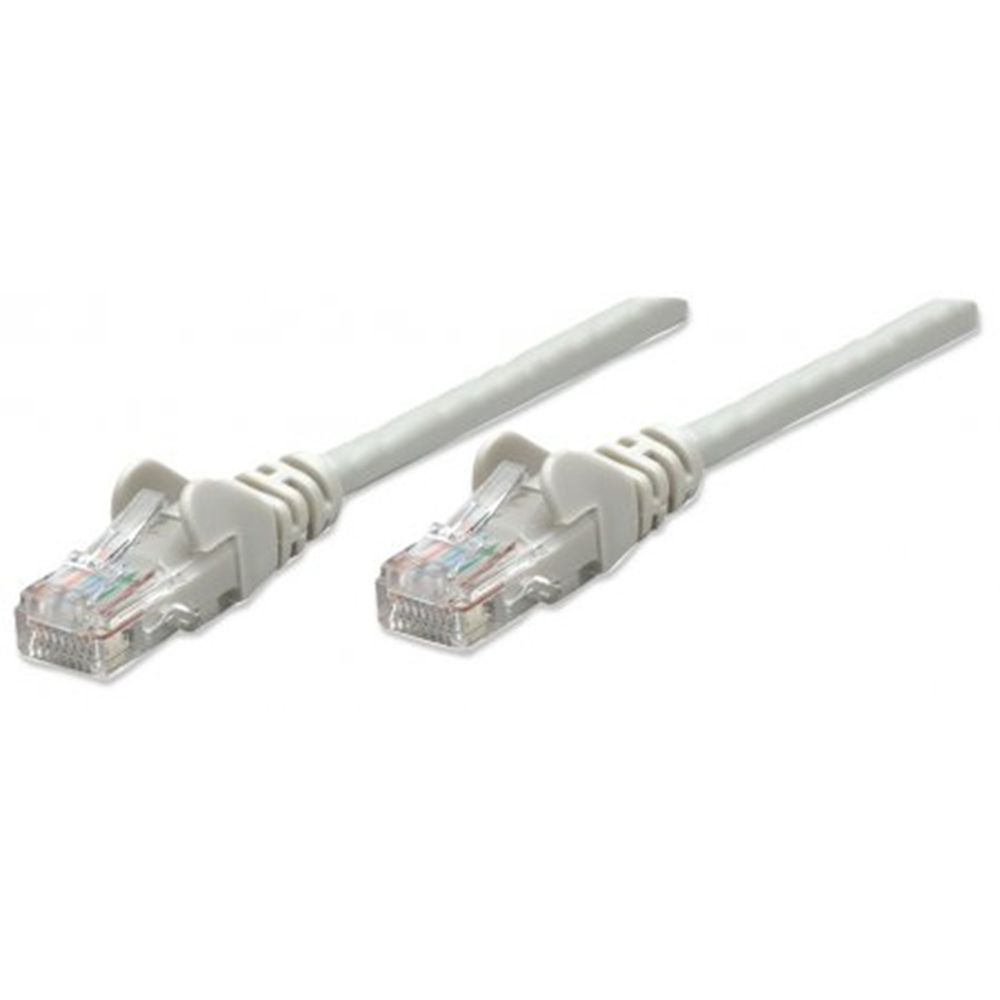 Network Cable, Cat5e, UTP Gray, 0.5 m