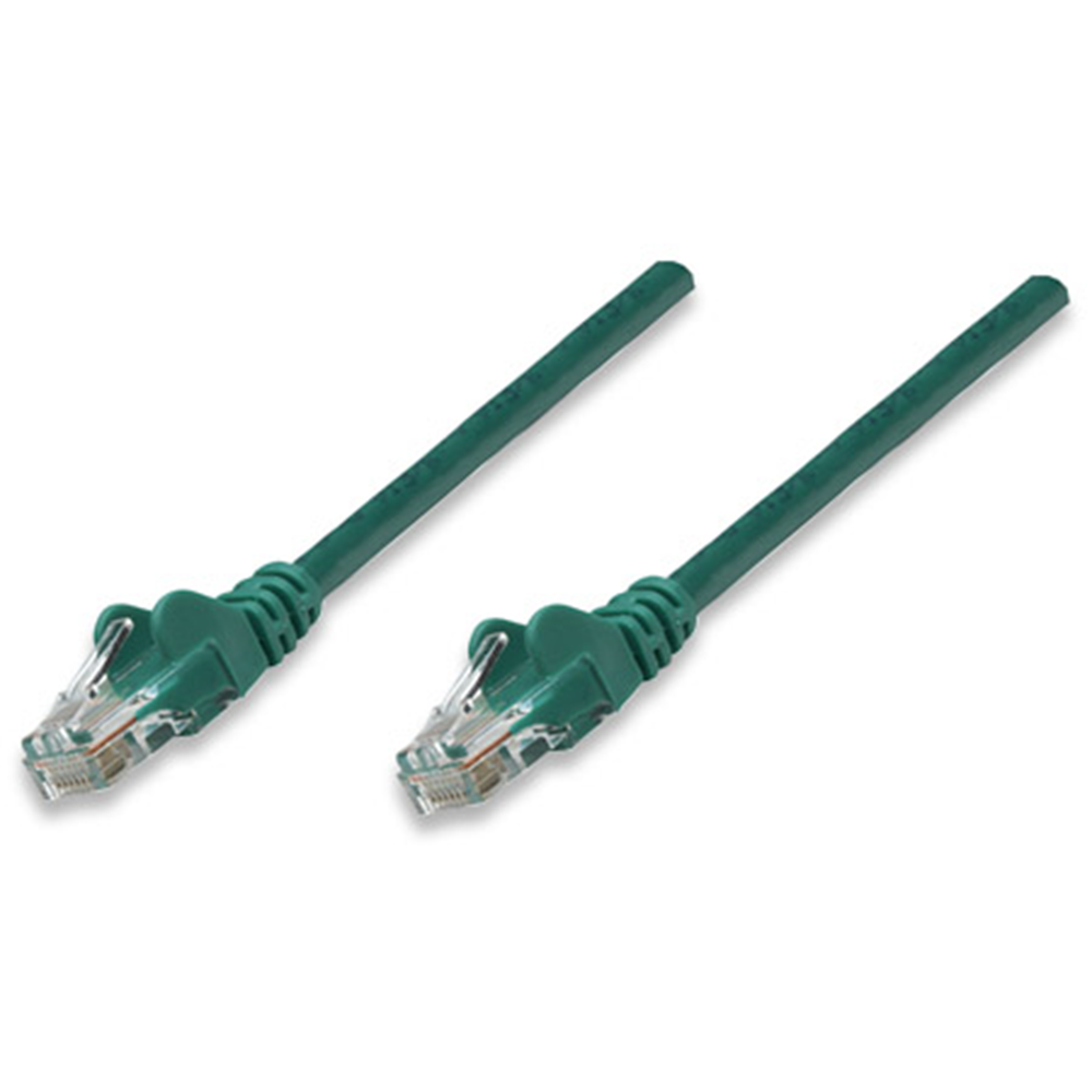 Network Cable, Cat5e, UTP Green, 2.0 m