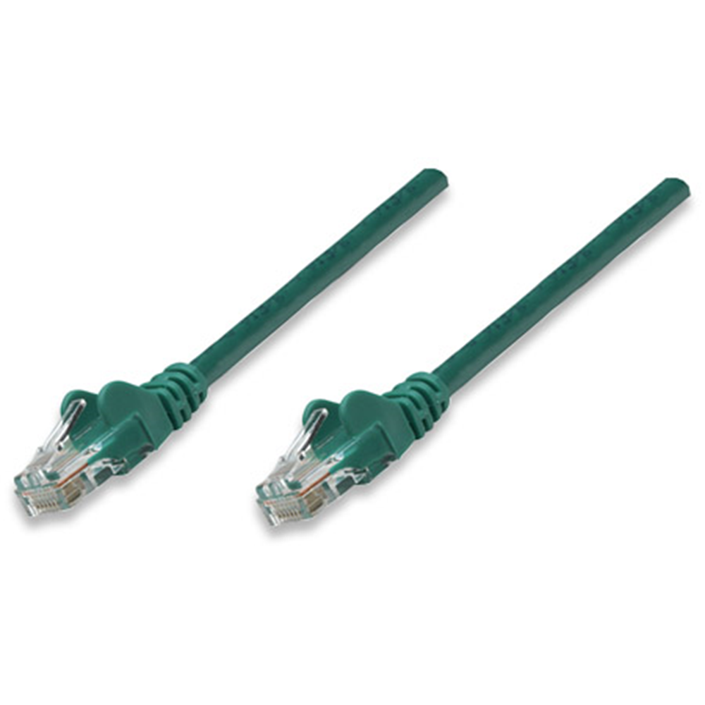 Network Cable, Cat5e, UTP Green, 7,5 m