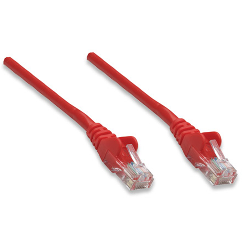 Network Cable, Cat5e, UTP Red, 15.0 m