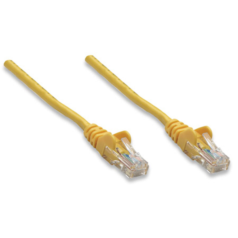 Network Cable, Cat5e, UTP Yellow, 20.0 m