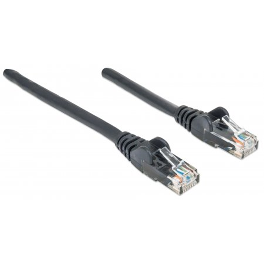 Network Cable, Cat6, UTP Black, 0.5 m