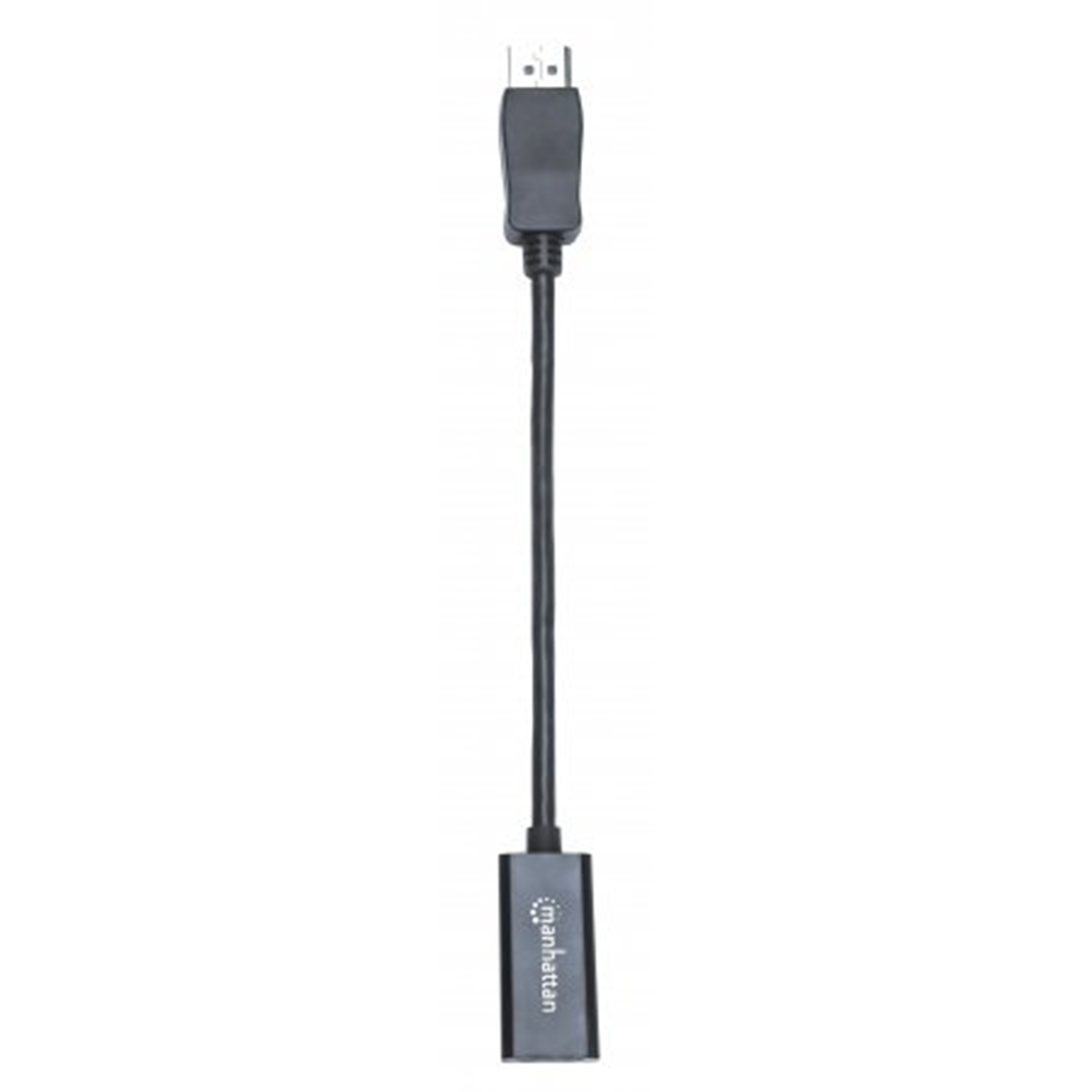 Passive DisplayPort to HDMI Adapter Black, 200 (L) x 22 (W) x 14 (H) [mm]