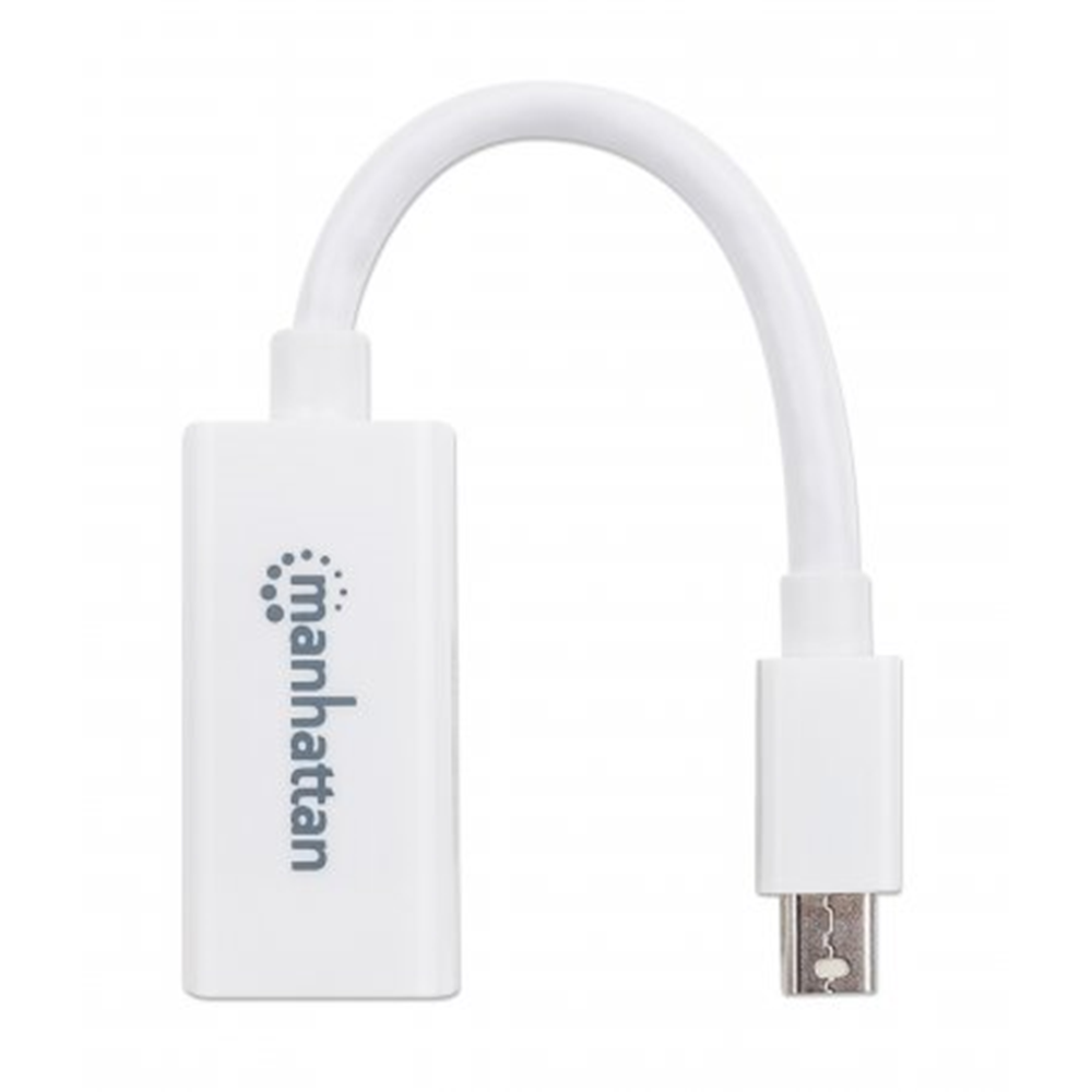 Passive Mini DisplayPort to HDMI Adapter White, 17 cm