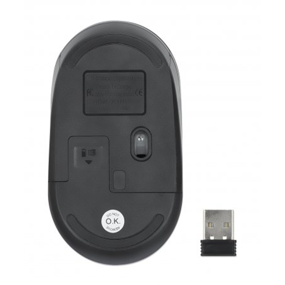 Performance III Wireless Optical USB Mouse Black