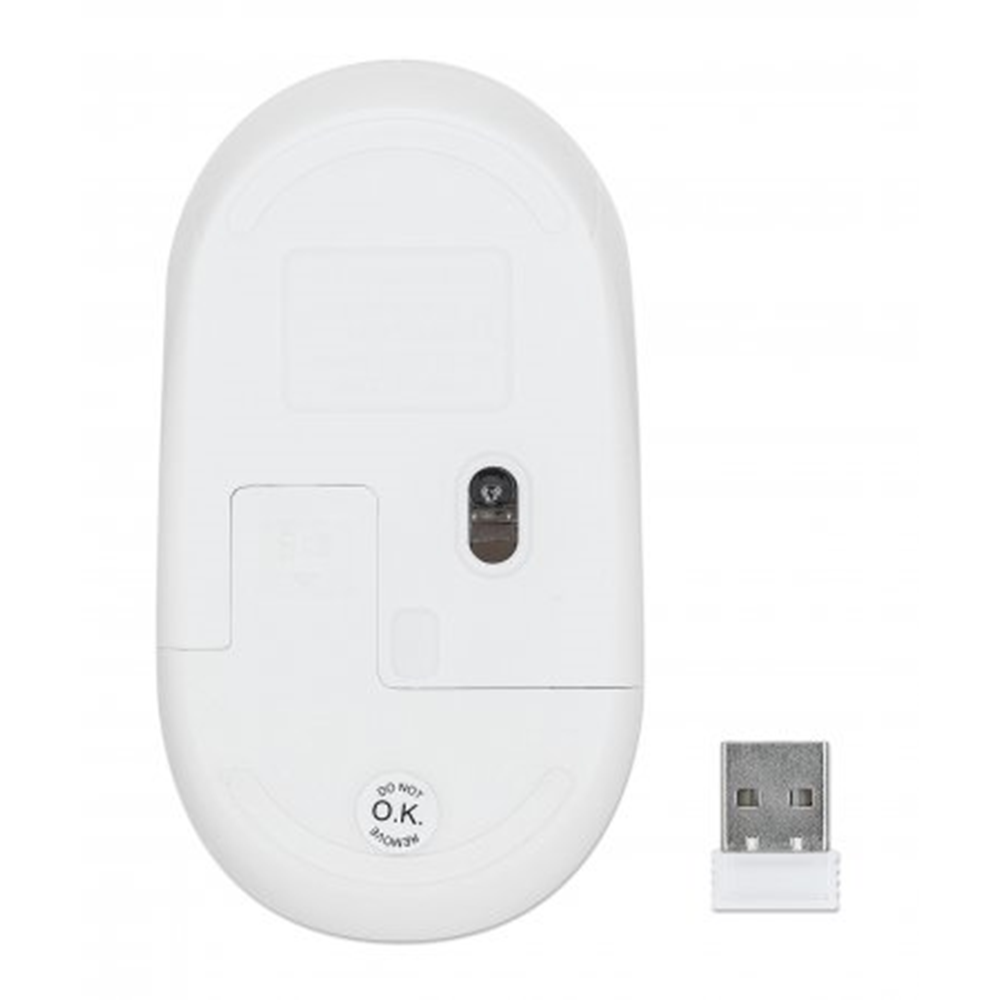 Performance III Wireless Optical USB Mouse White