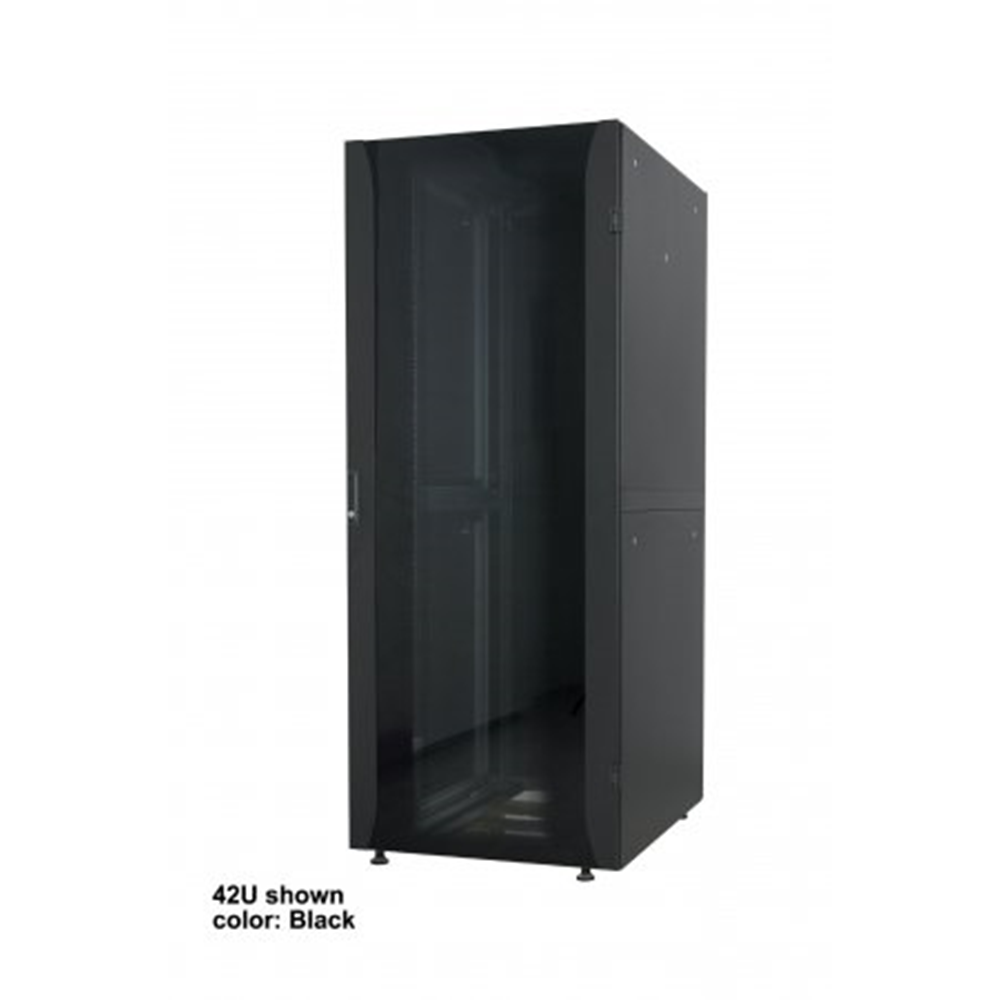 Premium 19" Network Cabinet, 22U, Flatpack, Gray
