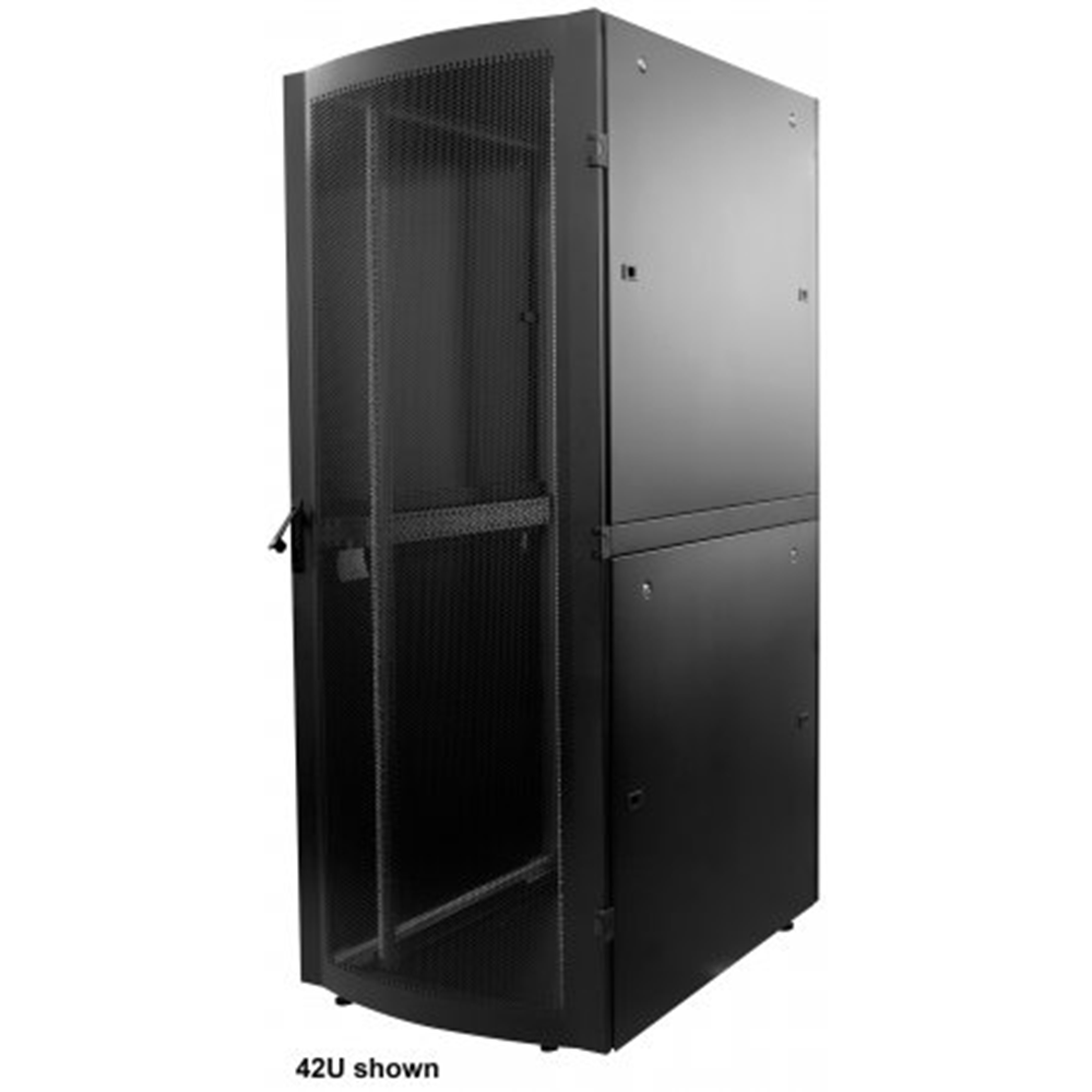 Premium 19" Server Cabinet, 26U, 1000 (D) x 600 (W) x 1322 (H) mm, Assembled, Black