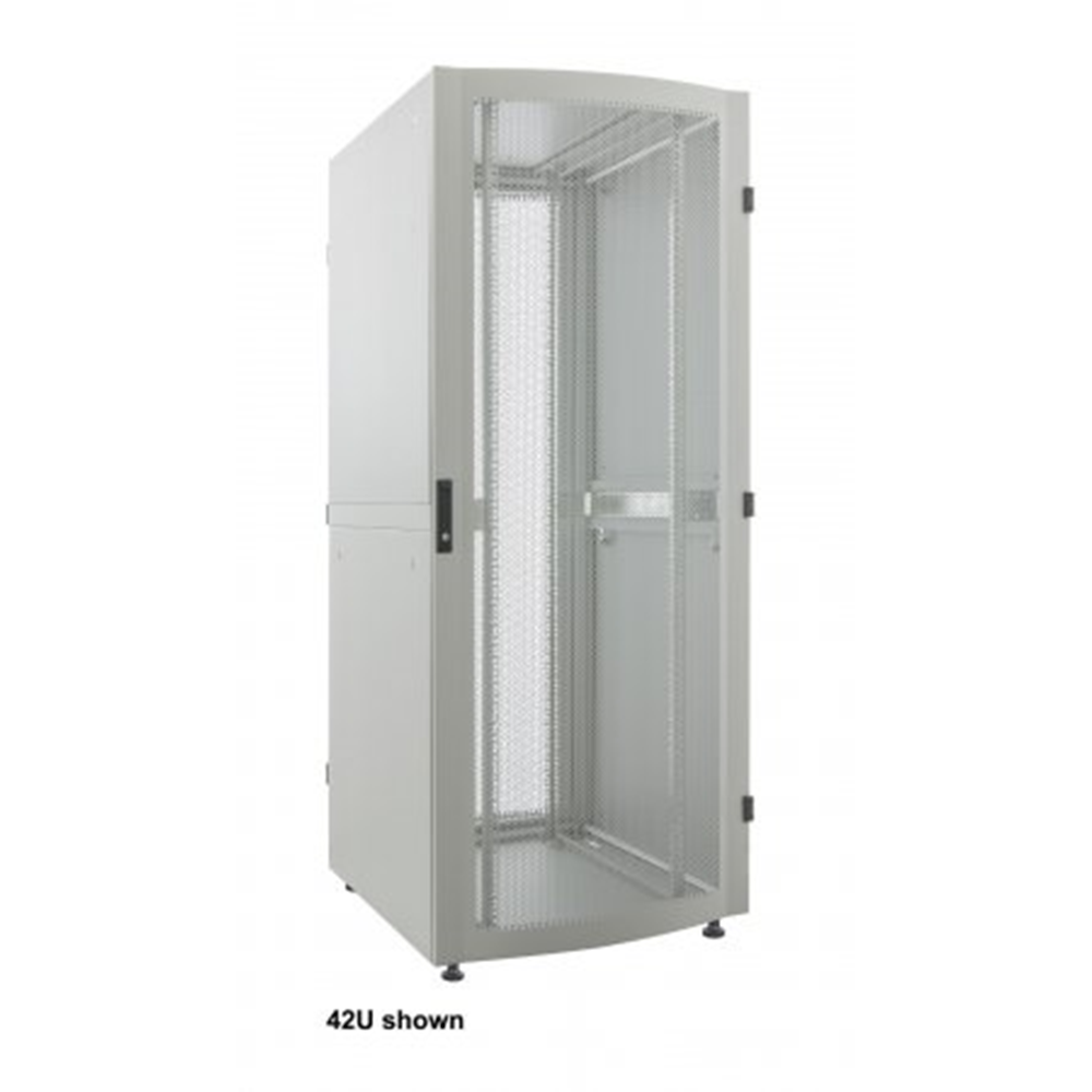 Premium 19" Server Cabinet, 26U, Flatpack, Gray