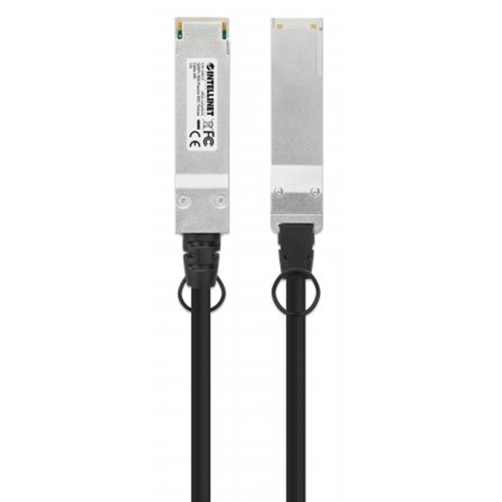 QSFP+ 40G Passive DAC Twinax Cable Black, 3 (L) x 0.018 (W) x 0.012 (H) [m]