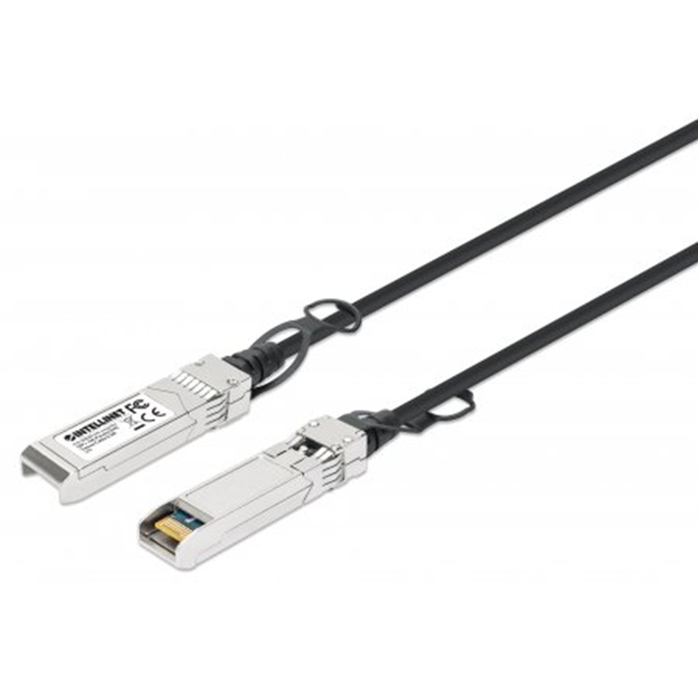 SFP+ 10G Passive DAC Twinax Cable, SFP+ to SFP+, 0.5 m (1.5 ft.), HPE-compatible, Direct Attach Copper, AWG 30, Black