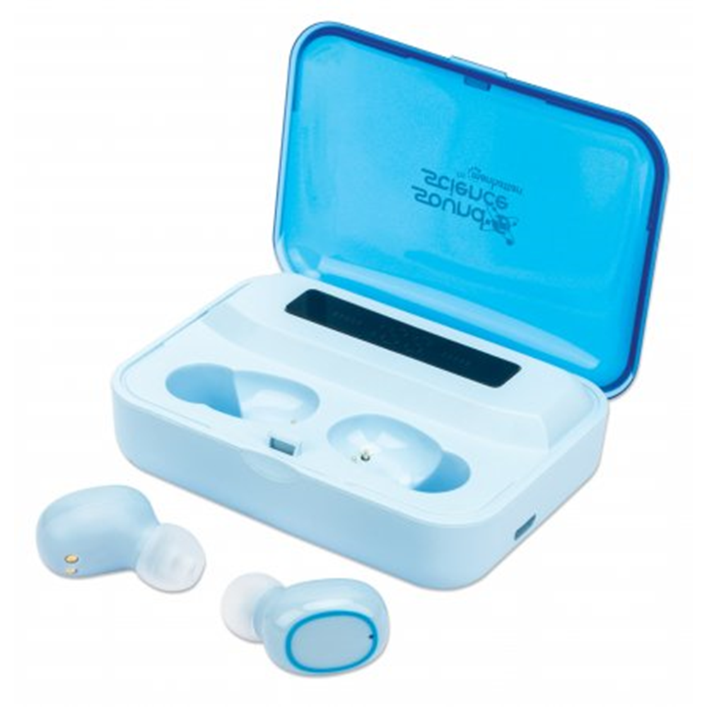 Sound Science True Wireless In-Ear Headphones Blue