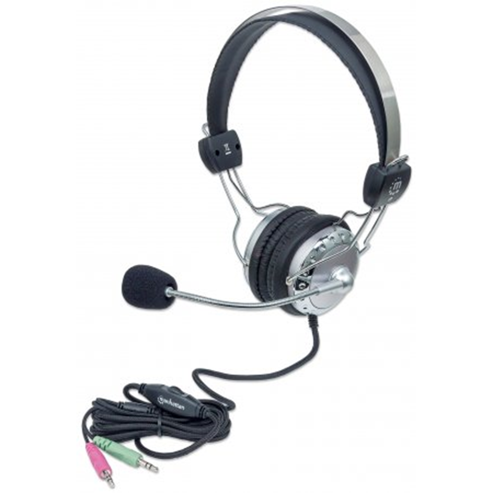 Stereo Headset Silver