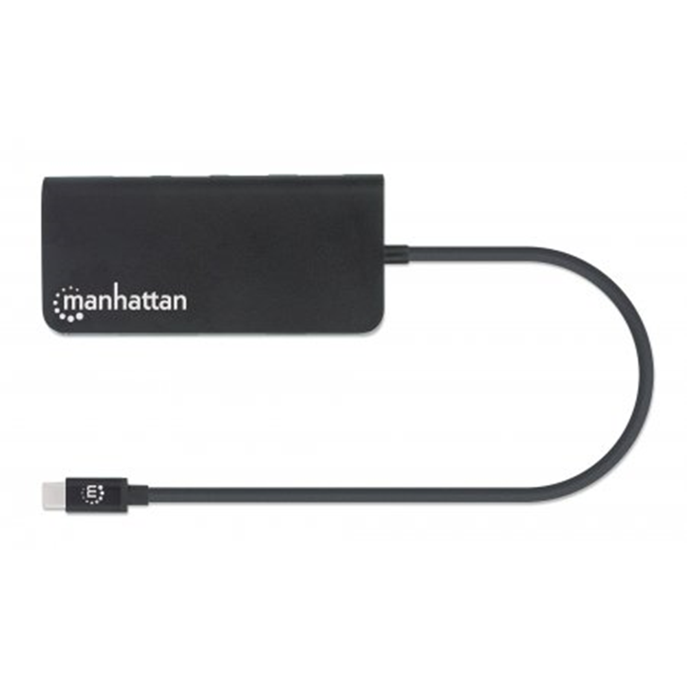 SuperSpeed USB-C Multiport Adapter Black, 110 (L) x 45 (W) x 18 (H) [mm]
