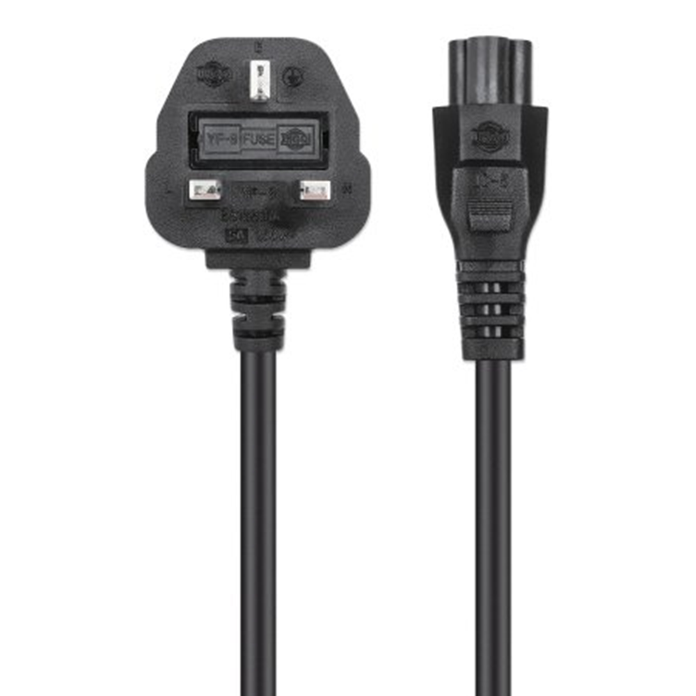 UK Power Cable BS1363 to C5