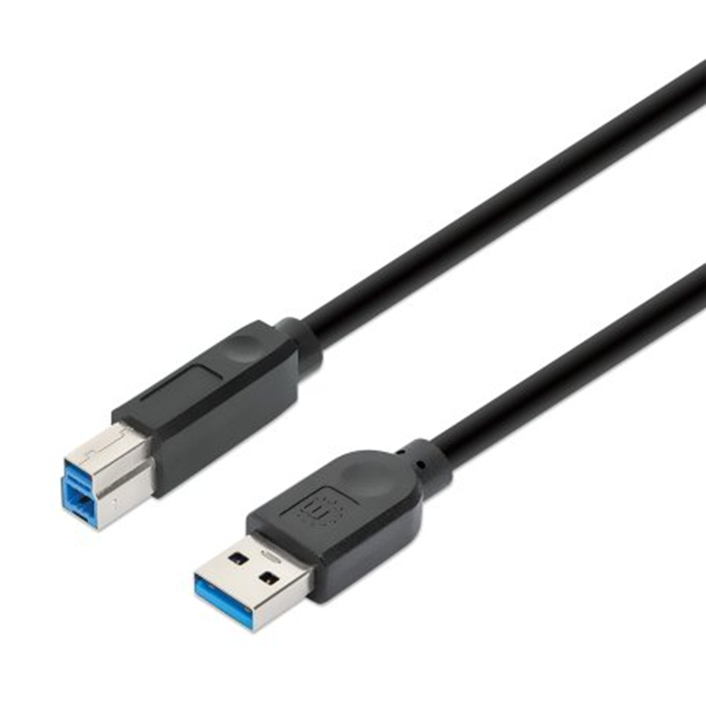 USB 3.0 Type-A to Type-B Active Cable Black, 10 (L) x 0.014 (W) x 0.019 (H) [m]