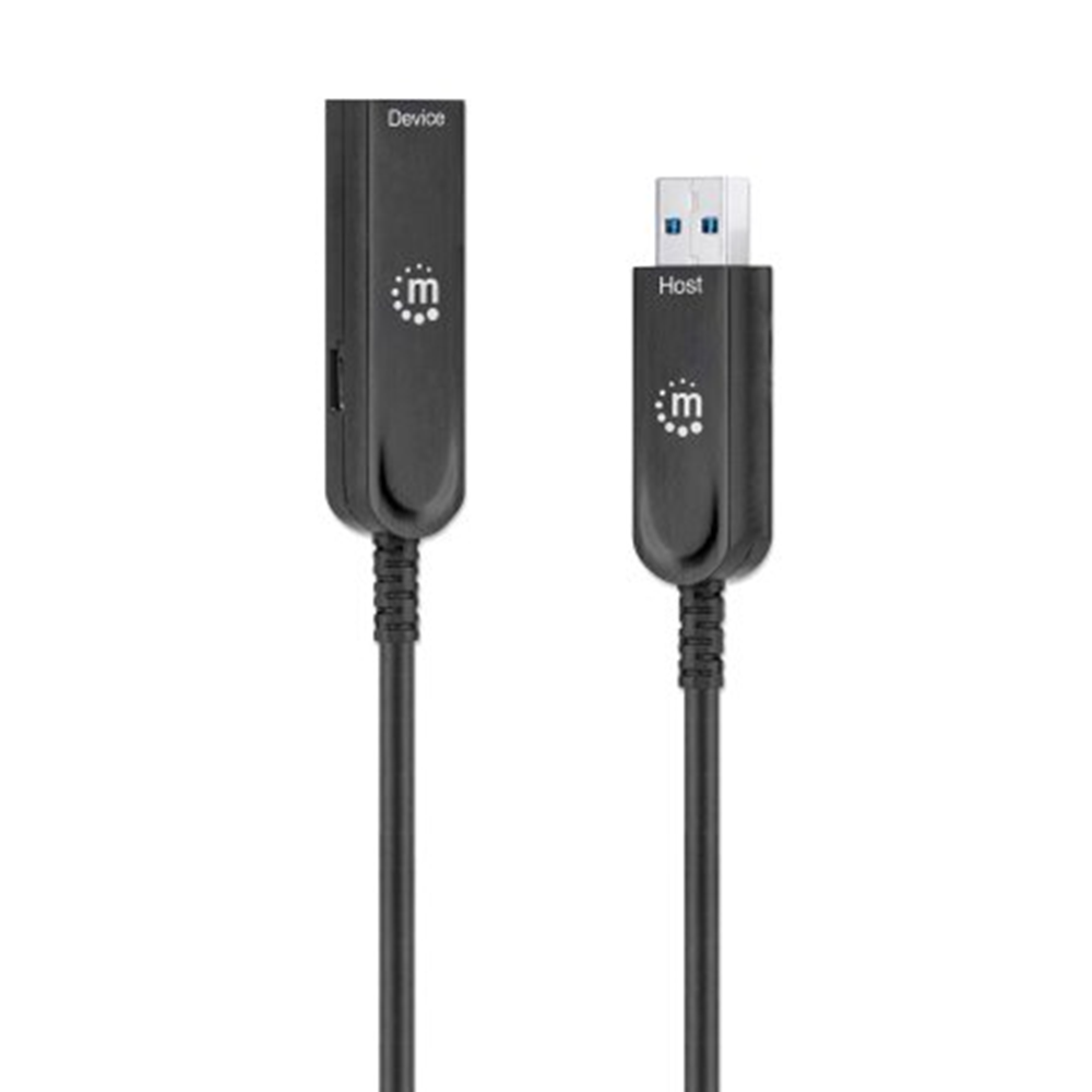 USB 3.2 Gen 2 Type-A Active Optical Extension Cable Black, 50 (L) x 0.011 (W) x 0.019 (H) [m]