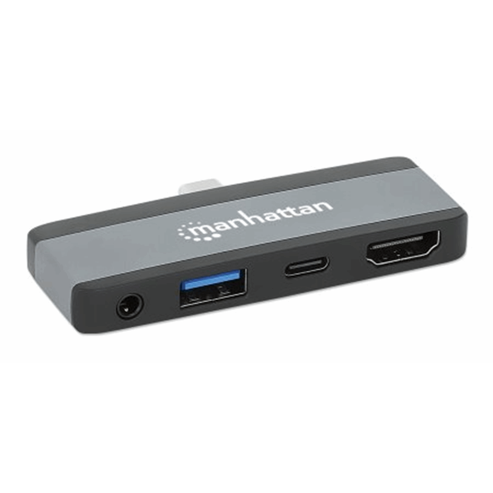 USB-C PD to HDMI 4-in-1 Laptop and Tablet Travel Docking Station