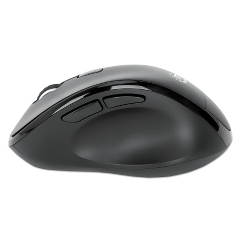 Wireless Ergonomic Mouse with 2-in-1 USB Receiver